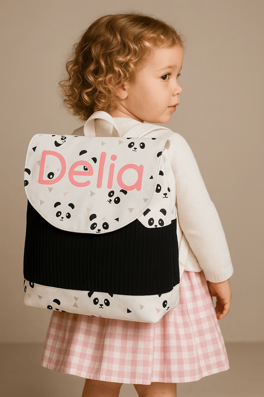 Mochila Panda's (Tela) - Blissium