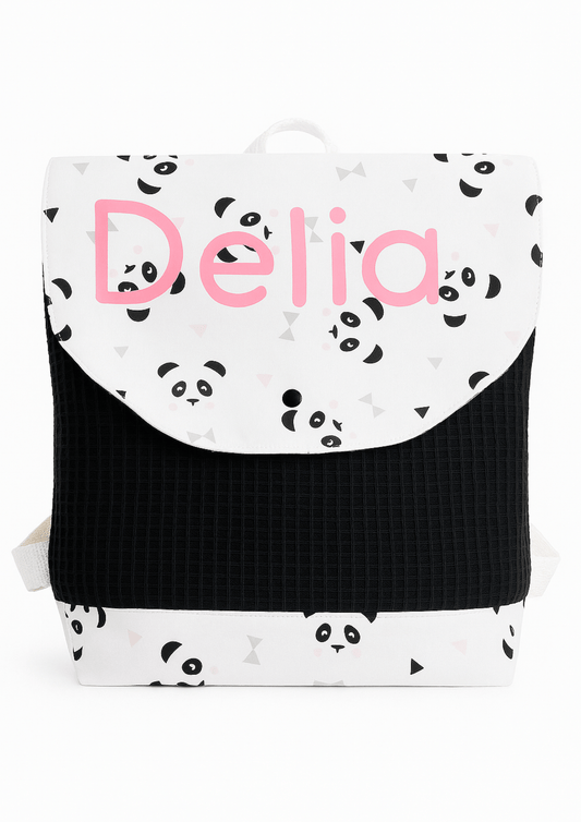 Mochila Panda's (Tela) - Blissium