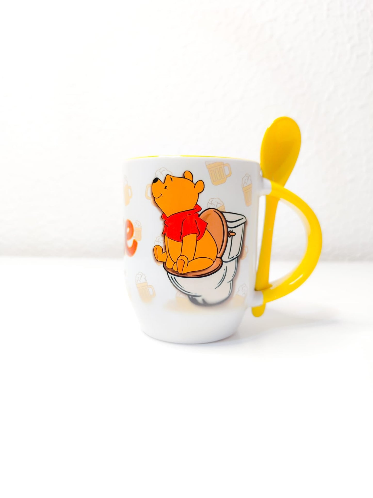 Mug + spoon Winnie Pooh cervecero - Blissium