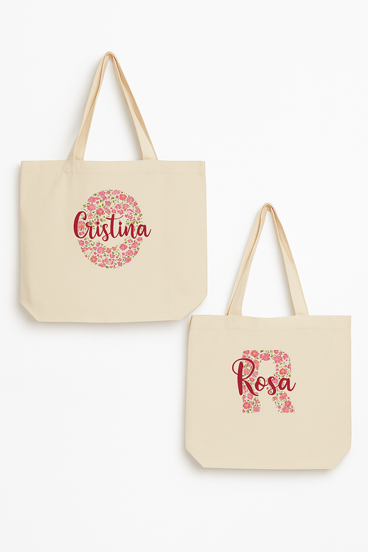 Totte Bag Inicial (Tela) - Blissium