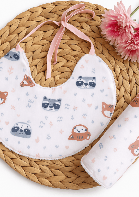 Babero Boho Animales - Blissium