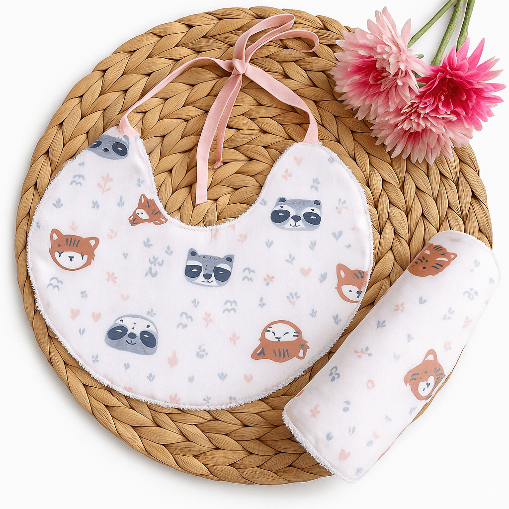 Babero Boho Animales - Blissium