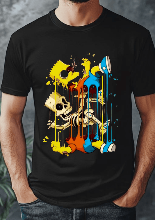 Camiseta Bart (esqueleto) - Blissium