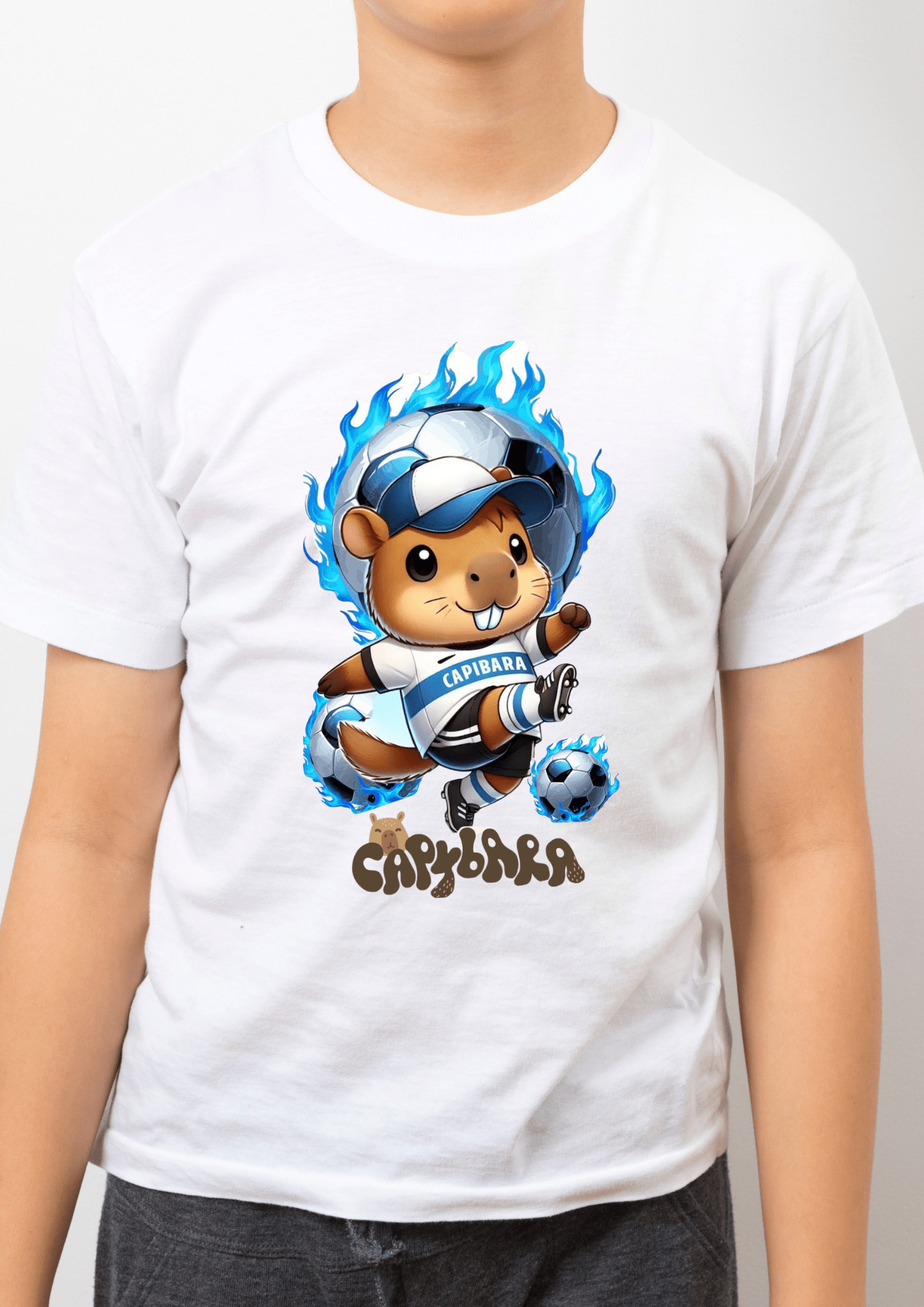 Camiseta Capybara futbolera - Blissium