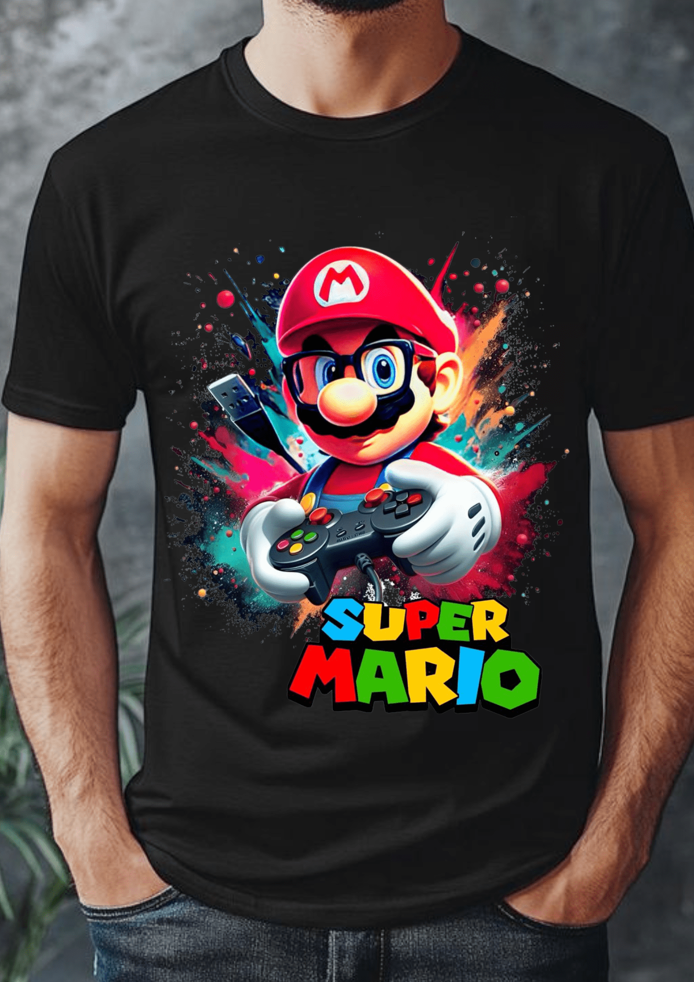 Camiseta Mario - Blissium