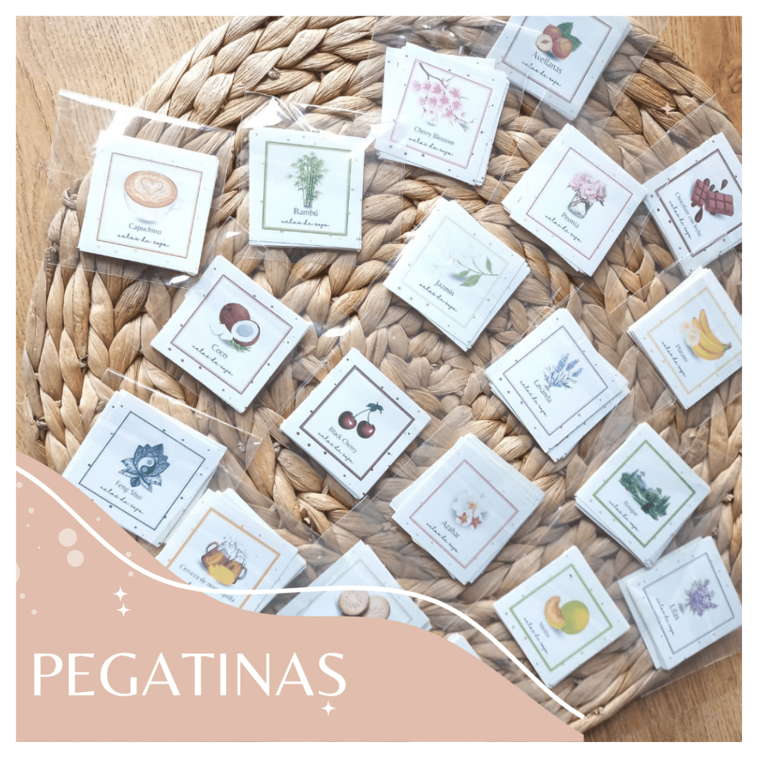 Pegatinas cuadradas (Pack 10u) - Blissium